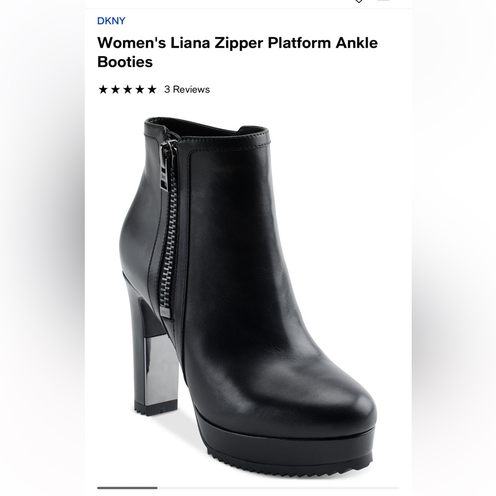 Women’s Liana Zipper Platform Ankle Booties